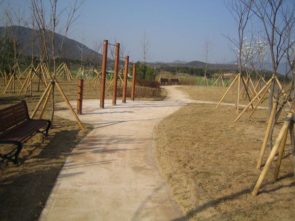 달수 폐수처리장 도로